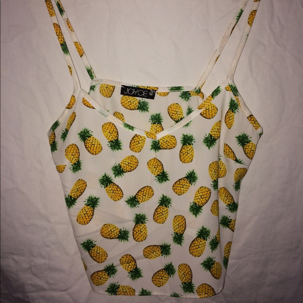 Pineapple Crop Top!